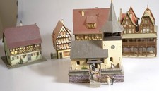 (0361) Gebäude Ho Vollmer Faller u.a.  Kirche (Hochzeit) Stadthäuser s. Fotos