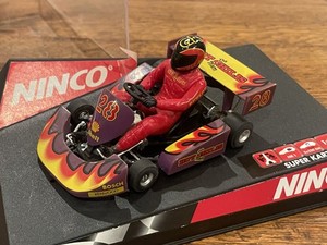 NINCO 50239 F1 Super Kart Hot Chilis Team Super Good Used Condition Slot Car.