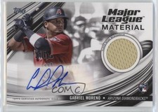 2023 Topps Update Major League Material 21/50 Gabriel Moreno #MLMA-GM Auto 0a6