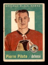 1959 Topps #2 Pierre Pilote G/VG X3605453