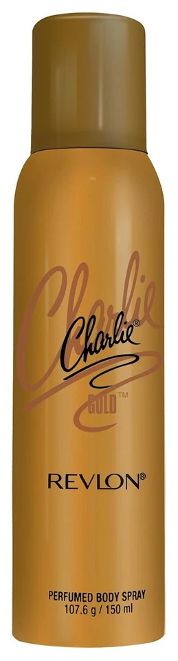 Revlon Parfum Körperspray, Charlie Gold Lang Anhaltend Duft 150ml - Bild 2 von 4