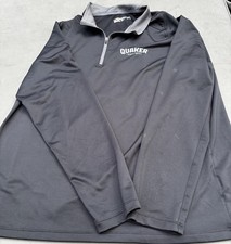 Nike Golf Tour Performance Mens Sz XL Gray Pullover Long Sleeve 1/4 Zip Athletic