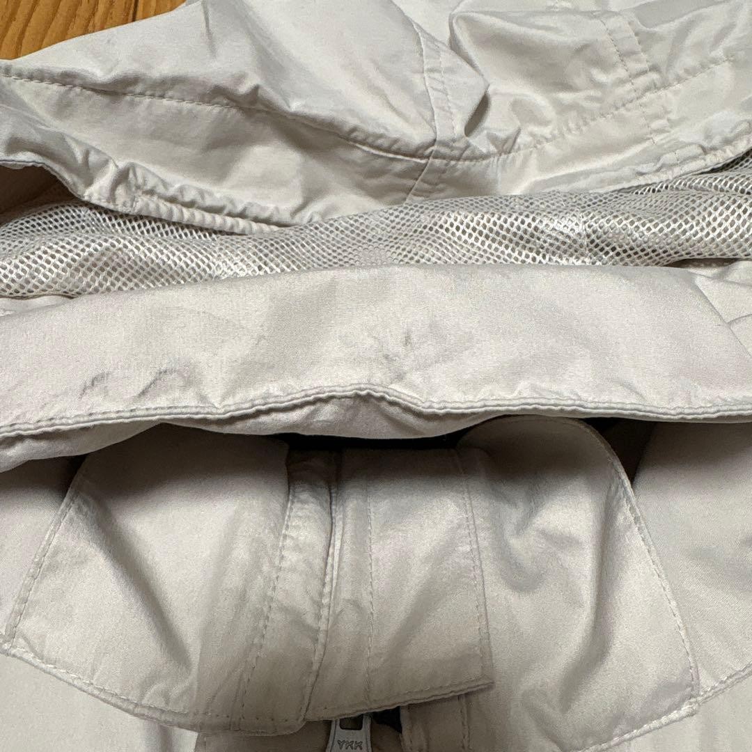 90s CHAPS Ralph Lauren Mountain Jacket M Hooded Beige Mesh Lined Vintage image 4