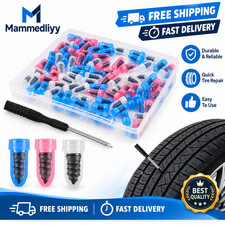 100pcs Tire Plug Kit With Large Medium Small Self Service Flat Screw In Tire 100pcs Tire Plug Kit With Large Medium Small Self Service Flat Screw In Tire