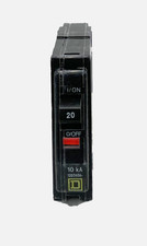 Square D - QO120 - Circuit Breaker - 20A, 1-Phase, 240V 1 Box 10 PCS