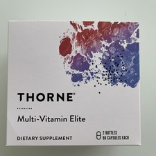 THORNE Multi-Vitamin Elite . Gluten Free, Dai...