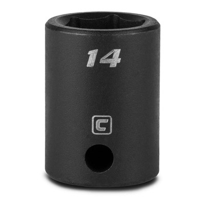 3/8 In. Drive 14 Mm 6-Point Metric Shallow Impact Socket