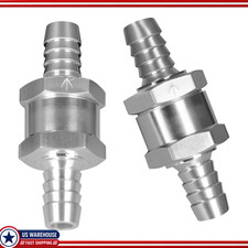 2pcs 516 Od 8mm Inline Non Return Fuel Check Valve Diesel Gasoline 2pcs 516 Od 8mm Inline Non Return Fuel Check Valve Diesel Gasoline