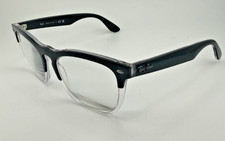 RAY-BAN EYEGLASSES FRAMES ONLY RB4487-V STEVE 8193 BLACK/CLEAR 54-18-145