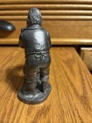Michael Ricker Pewter with gold tones. A man with paintbrush and rocking horse￼￼ — photo 4
