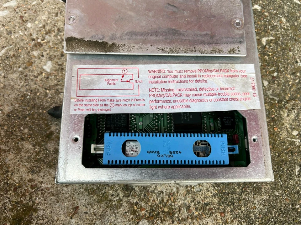 92 93 Chevy Silverado C1500 Engine Control Module Computer ECU ECM 778625 - Image 2 of 3