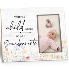 New Grandparents Picture Frame - Grandparents Gifts, Grandparents Baby Announ...