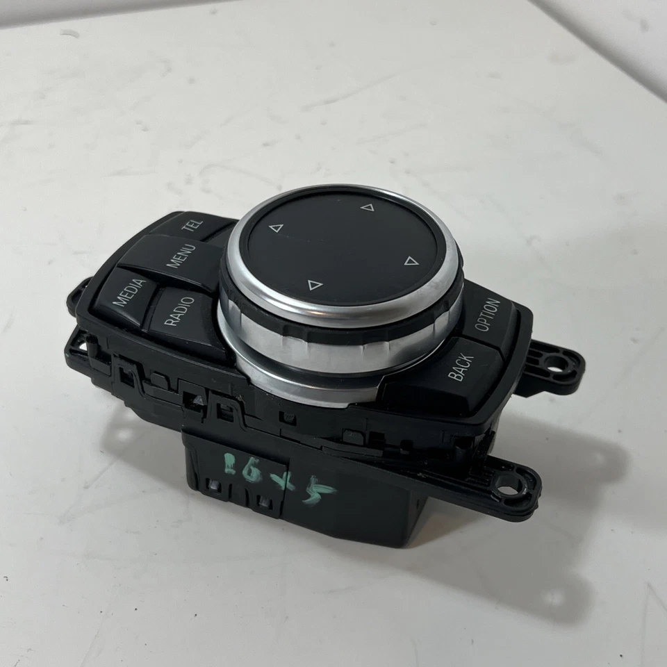 BMW X5 2016 consola central audio radio control interruptor perilla 9350723 OEM Foto 3 de 4