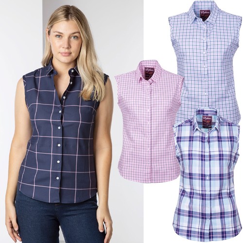 Rydale Sleeveless Shirt Stripe \u0026 Check 