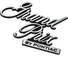 Oer Trunk Grand Prix Nameplate Emblem For 1973-1979 Pontiac Grand Prix