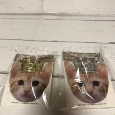 Small dog and cat crown photogenic accessories pet supplies gold silver pearl 2 