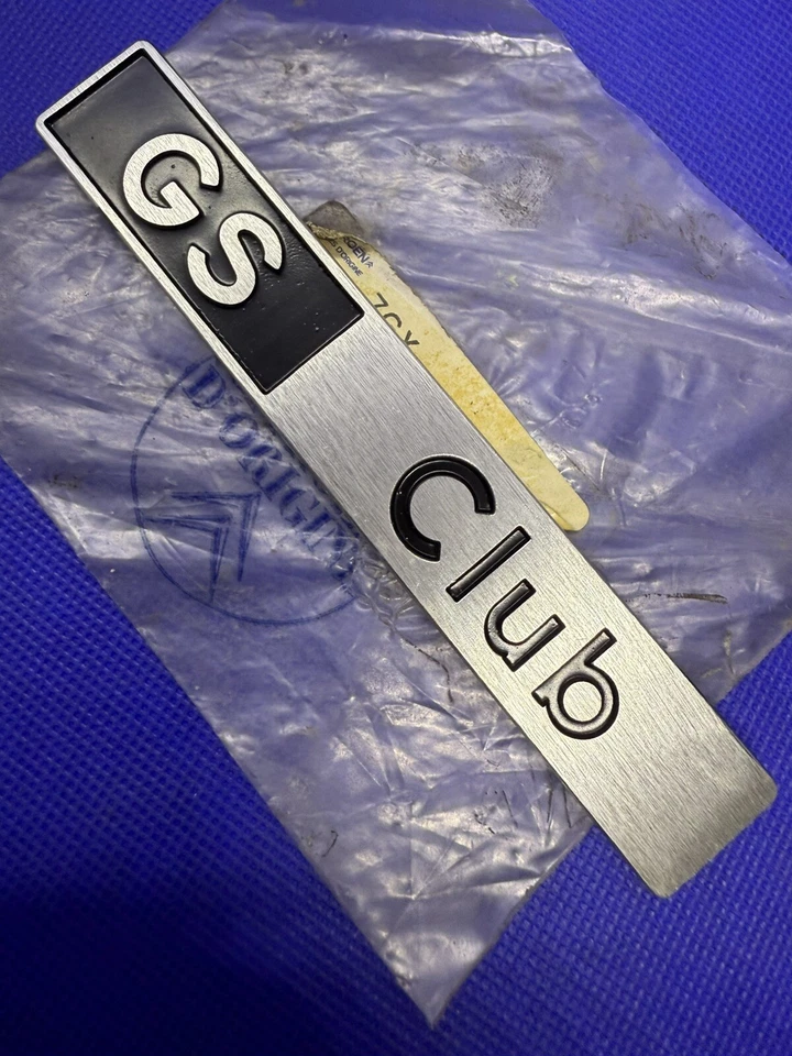 Logo insignia emblema Sigel Citroën GS Club Collector nuevo original 5476758 - Imagen 2 de 4