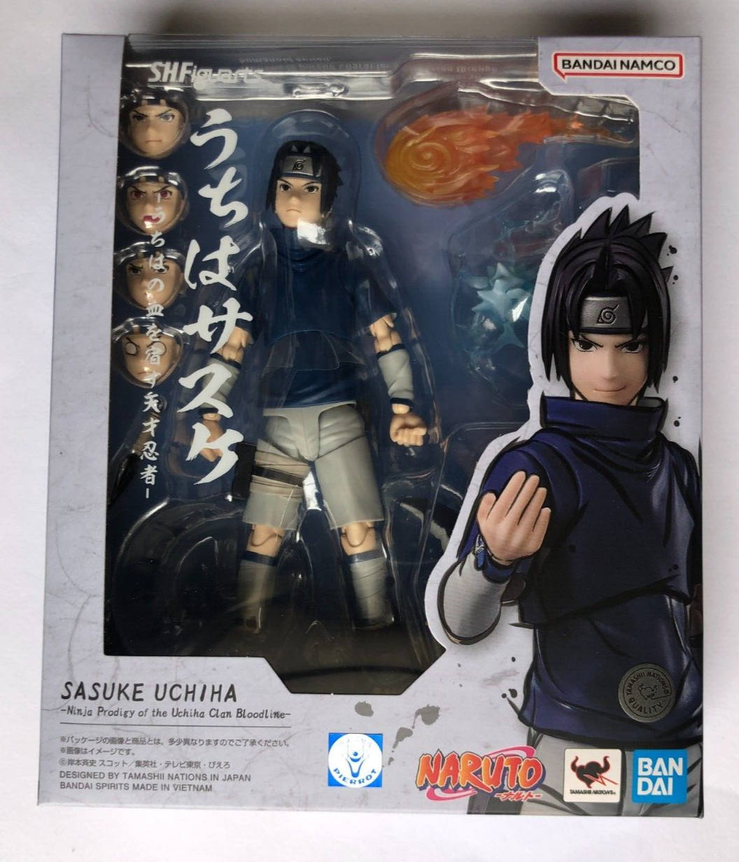 Sasuke Uchiha Ninja Prodigy of the Uchiha Clan Bloodline S.H. Figuarts, Naruto