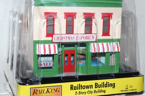 MTH 30-90683 ELFO NAVIDAD EMPORIO EDIFICIO 2 PISOS | Zustand: New