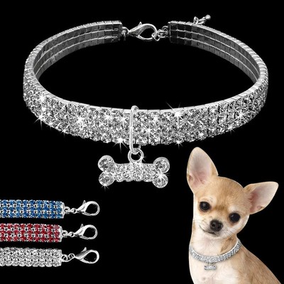 diamante dog lead