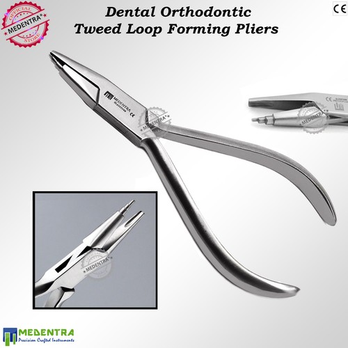 Dental Orthodontic Loop Forming Optical Tweed Pliers 3 Steps