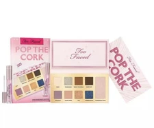 Too Faced Pop The Cork Limited Edition Set Lip Maximum Plump Injection Full Size