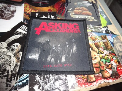 Asking Alexandria Patch Metalcore Lorna Shore ** Motionless in White