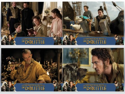 KINOFOTOSATZ: DIE FANTASTISCHE REISE DES DR. DOLITTLE   4 Fotos 