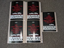 1995 Ford F-Super Duty Truck Shop Service Repair Manual 7.3L Power Stroke Diesel