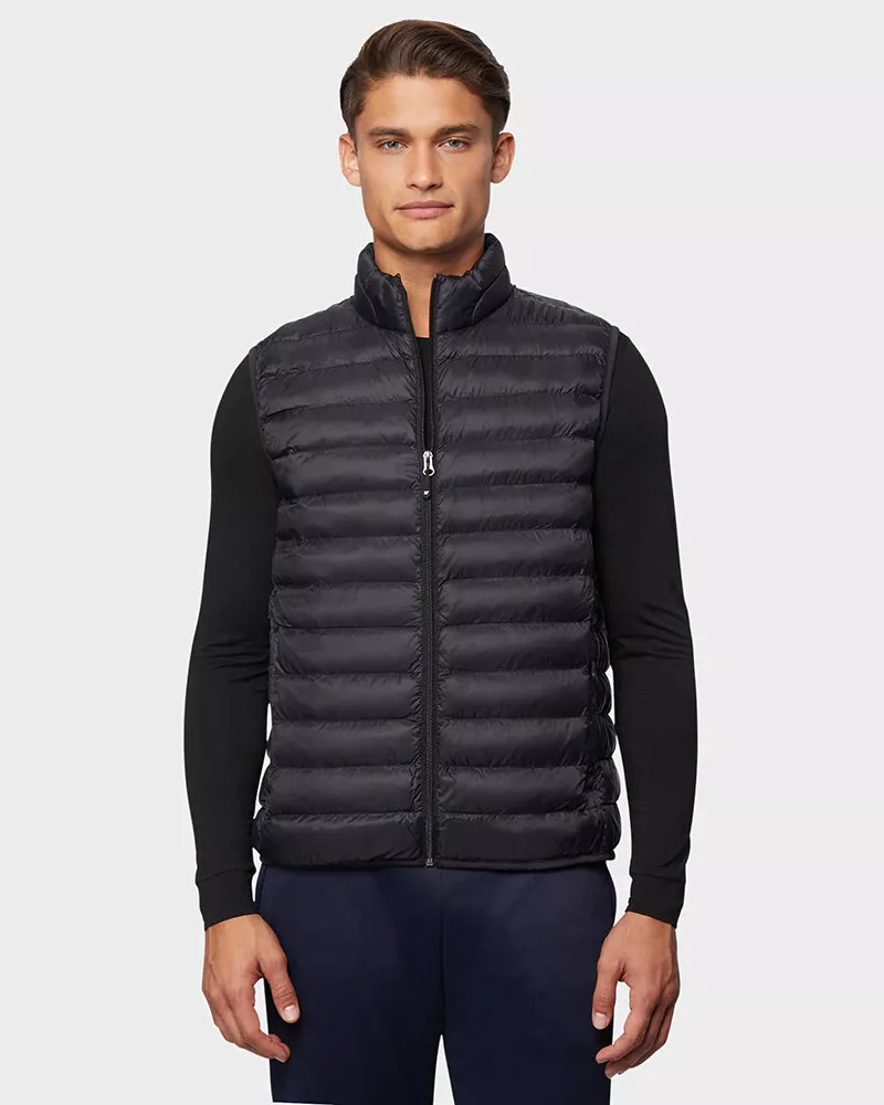 100 32 Degrees Men s Black Down Packable Vest Jacket Medium