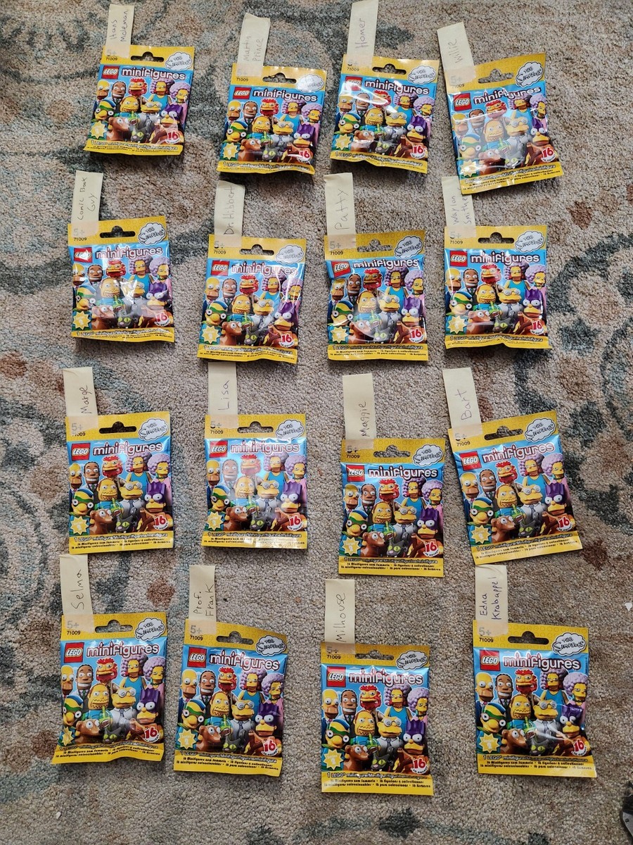 New Sealed Complete Set of LEGO 71009 Collectible Minifigures 