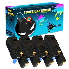 4 Cyan Toner Cartridge for Dell 1660XL C1660 C1660W C1660dn C1660dnw C1660cnw