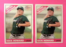 2 - 2015 Topps Heritage Minors, Daytona Tortugas - NICK HOWARD