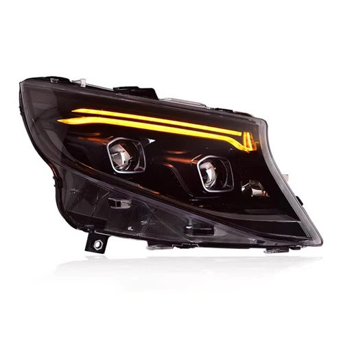 Par de faros delanteros LED para Mercedes Benz Clase V W447 Vito V220 V250 2015-23 - Imagen 10 de 14