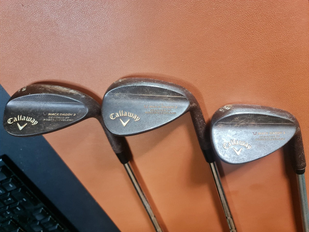 Callaway MD2 Wedge Set 50 54 and 58 Degrees Well Used