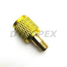 Fuel Rail Pressure Gauge Adapter Gmchrysler Schrader Valve Opener Metric End