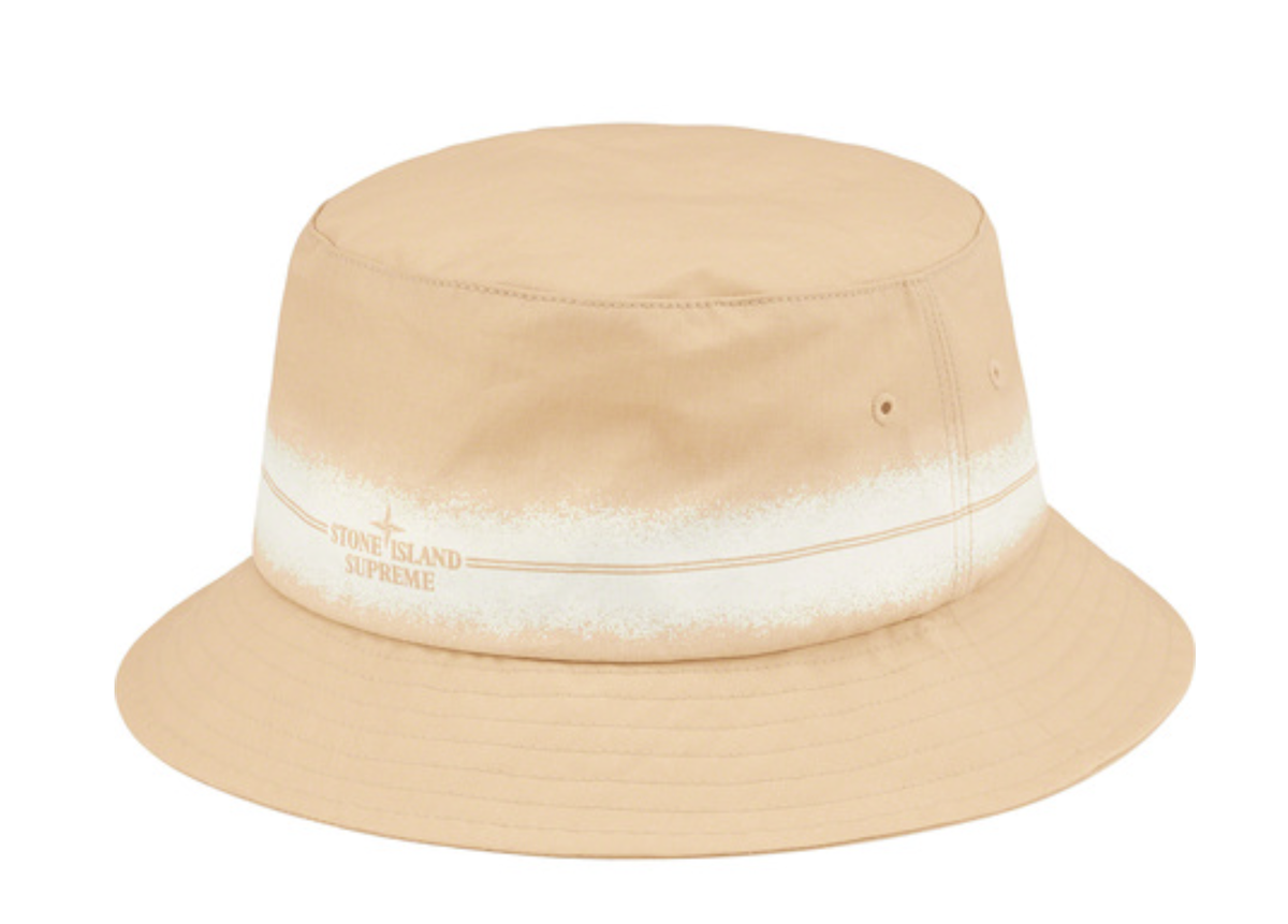 New Supreme Stone Island Stripe Crusher Bucket Hat Spring New Supreme Stone Island Stripe Crusher Bucket Hat Spring