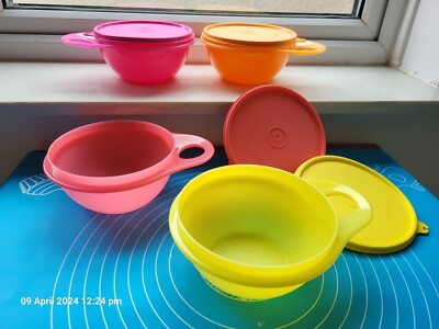 * 4er Set Tupperware ''Das ist eine Schüssel'', Schüsseln, Snackgläser, Lunchbox