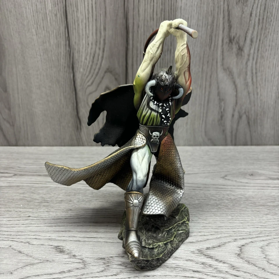 Figura Estatua Frank Frazetta Tributo Death Dealer II De Colección 1998 Foto 3 de 4