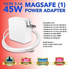 45W AC Adapter Charger for 11" 13" Apple Macbook Air 2008 2010 2011 A1369 A1237