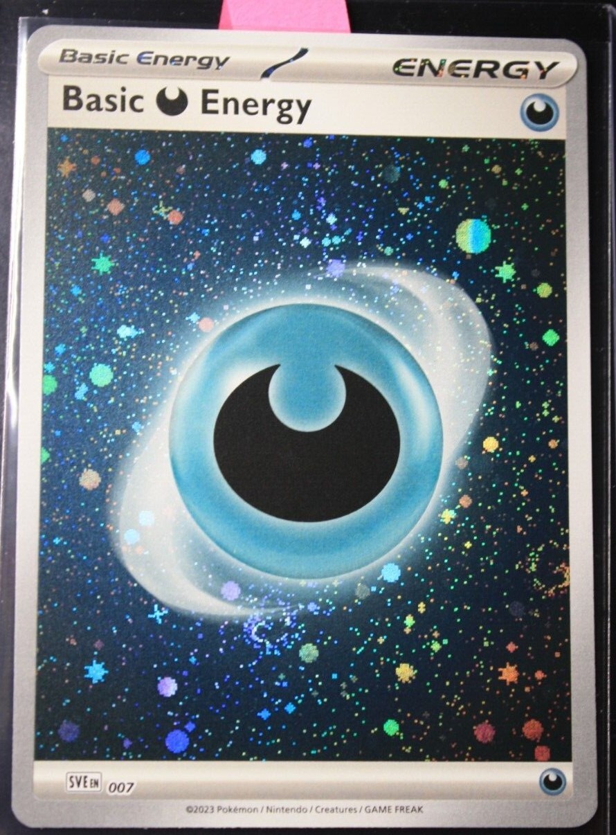DOUBLE HOLO SWIRL - Basic Dark Energy - SVEen007 - SV: 151 - Pack Fresh!