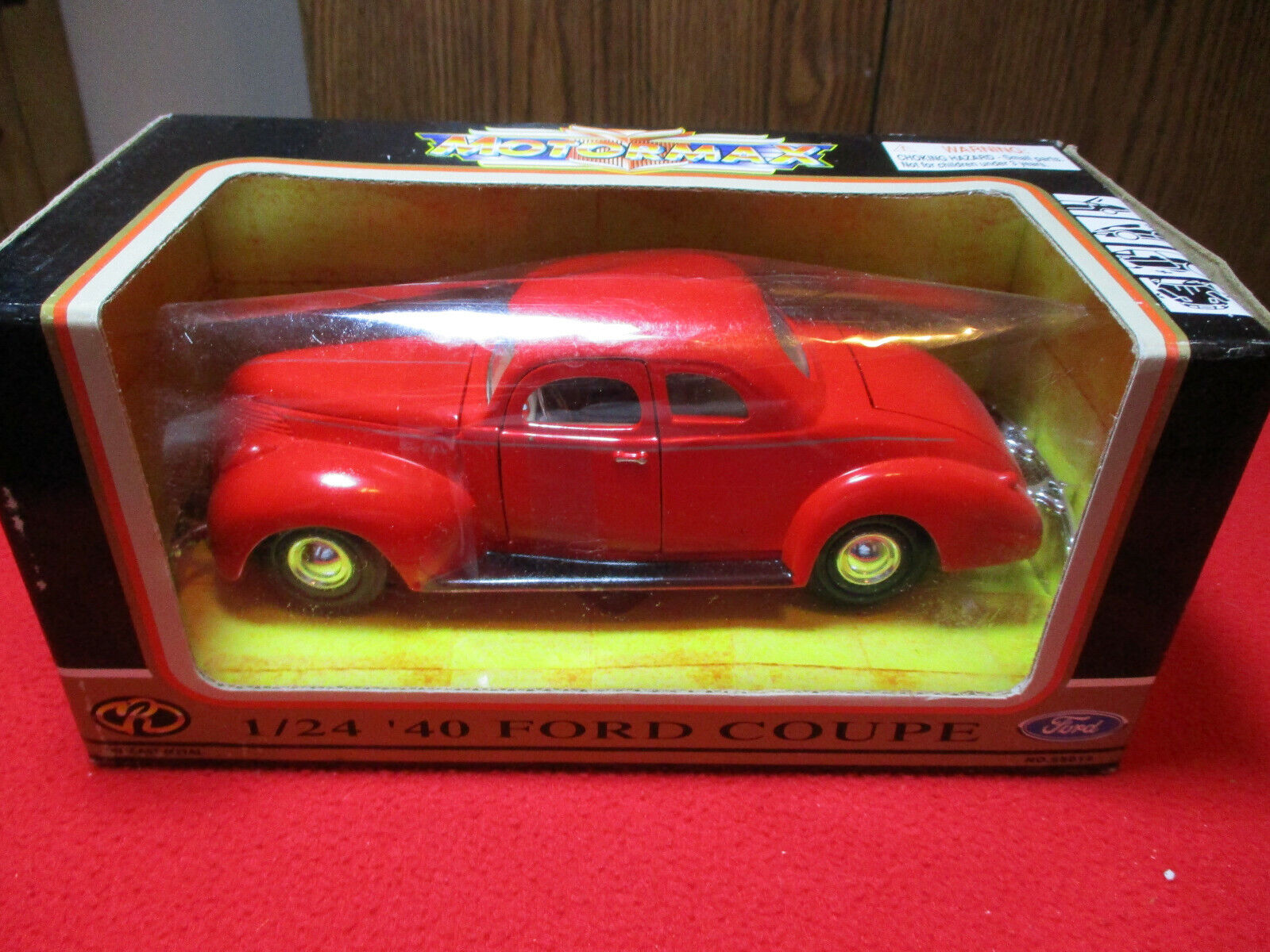 MOTORMAX 1 24 Scale Diecast 1940 Ford Coupe Red for sale online | eBay