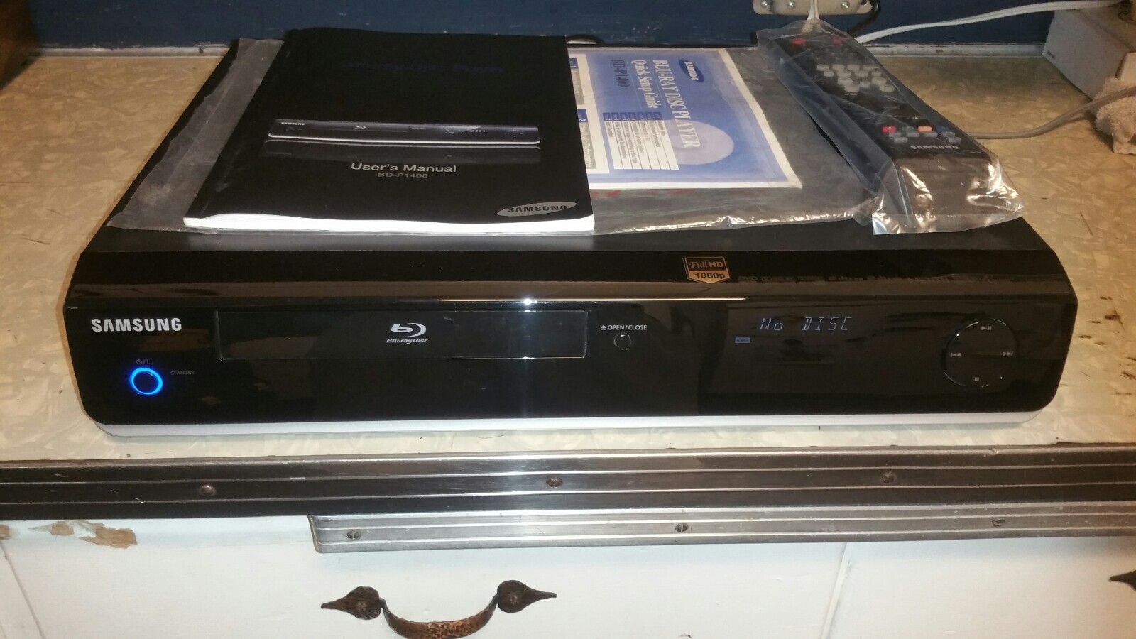 Samsung BluRay Player Model BDP1400 With Remote eBay