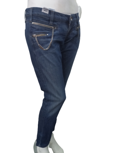 Miss Sixty jeans donna skinny push up vita bassa pantaloni nuovi da 27 28  30 blu | eBay