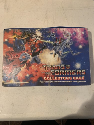 Vintage Transformers 1984 Collectors Carrying Case Complete Tara Toy Corp 75100 - Picture 2 of 3