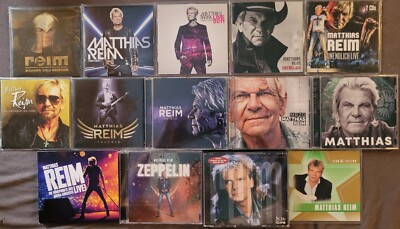 Matthias Reim-14Alben:Zeppelin/Arena-Konzerte Live/MR20/Meteor/Phoenix/Unendlich