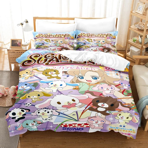 Cinnamoroll Series Duvet/Quilt/Doona Cover Single/Double/Queen Size Bedding Set - Bild 10 von 49