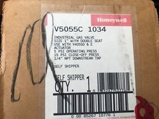 Honeywell V5055C-1034 1" Industrial Gas Valve W/FM Double Seat New