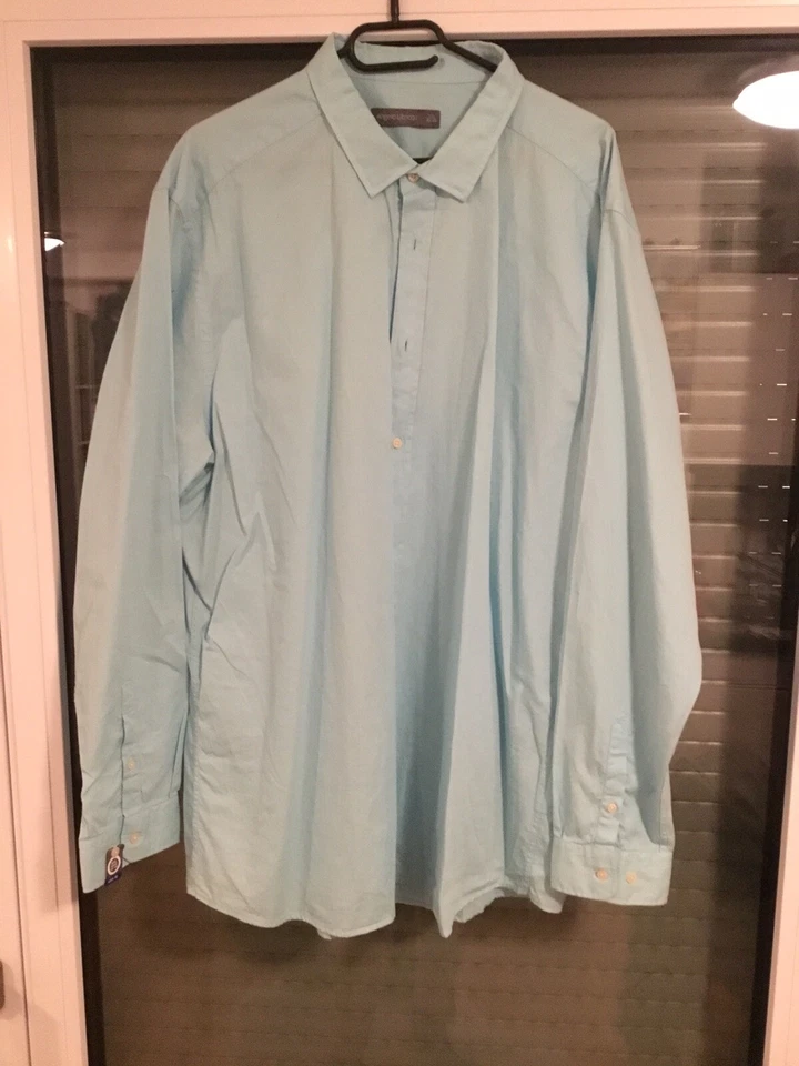 herren, hemd,langarm,XXL,gr.46,Angelo Litrico, Petrol - Bild 1 von 1