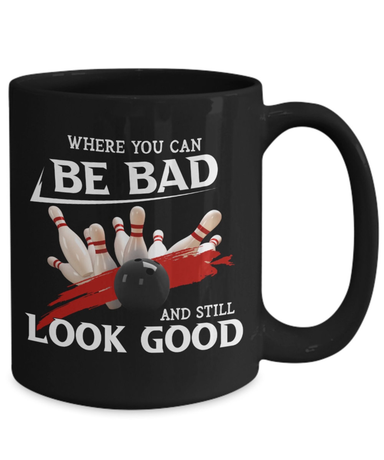 Bowling Themed Coffee Mug - Fun Gift For Bowling Enthusiasts